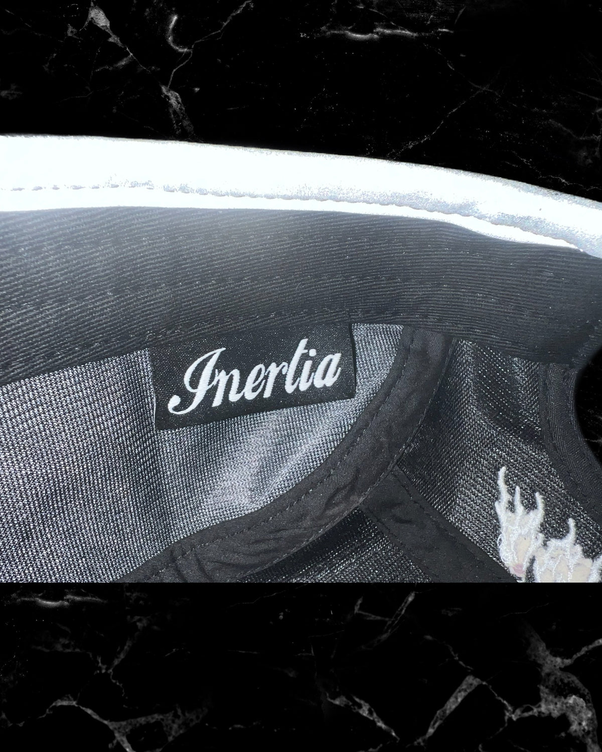 inertia metal reflective hat